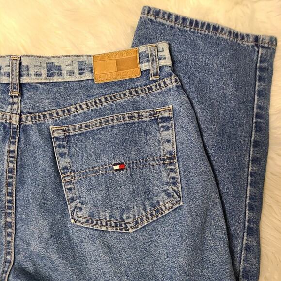 Tommy Hilfiger Size 10 Y2K Vintage High Waisted Mom Jeans‎ - Picture 5 of 10